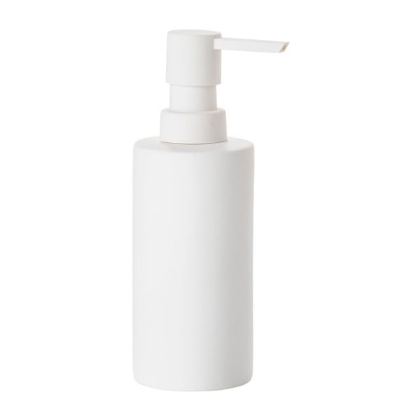 Biały ceramiczny dozownik do mydła 250 ml Solo − Zone