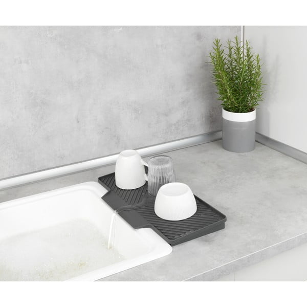 Ciemnoszary ociekacz Wenko Neli, 20x40 cm-image-3