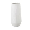 Biały wazon ceramiczny Unimasa, 14,5x30 cm