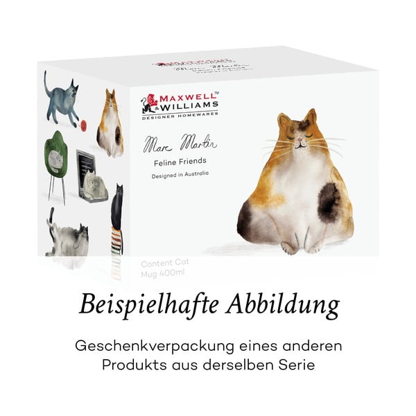 Biały porcelanowy kubek 400 ml Best Feline Friends – Maxwell & Williams-image-2