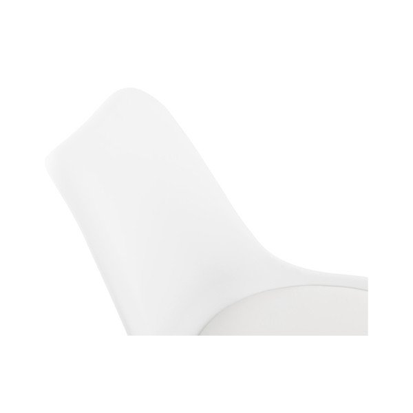 Biały fotel biurowy Kokoon Edea-image-1