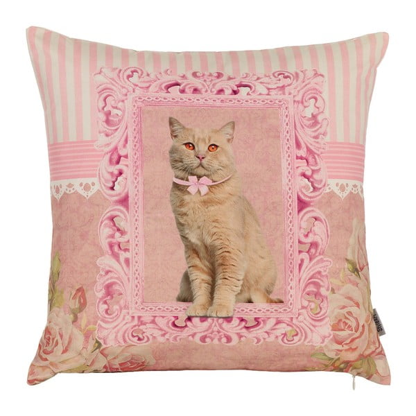 Poszewka na poduszkę Mike & Co. NEW YORK Princess Cat, 43x43 cm