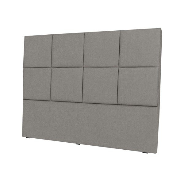 Jasnoszary zagłówek łóżka Mazzini Sofas Barletta, 180x120 cm-image-2