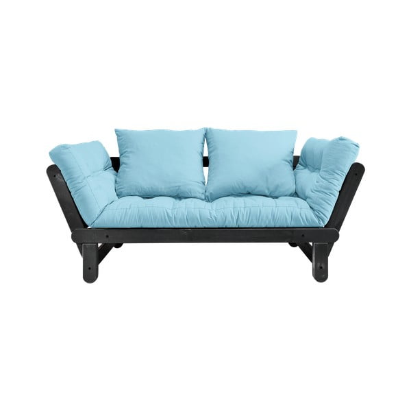 Sofa rozkładana Karup Design Beat Black/Light Blue