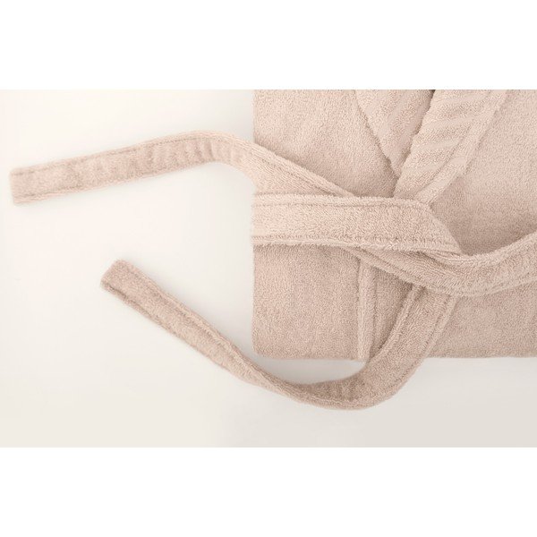 Różowy bawełniany szlafrok w rozmiarze L/XL – Foutastic-image-3