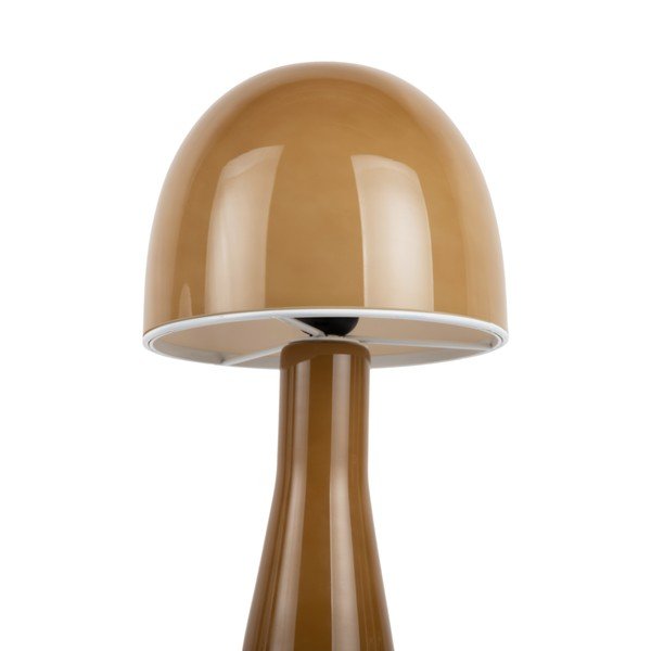 Lampa stołowa w kolorze ochry ze szklanym kloszem (wysokość 45 cm) Bombin – Leitmotiv-image-2