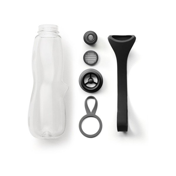 Czerwona butelka sportowa filtrująca z aktywnym węglem Balck + Blum Eau Good Duo, 700 ml-image-4