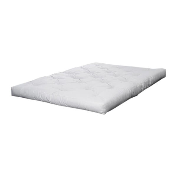 Biały ekstra twardy materac futon 90x200 cm Traditional – Karup Design