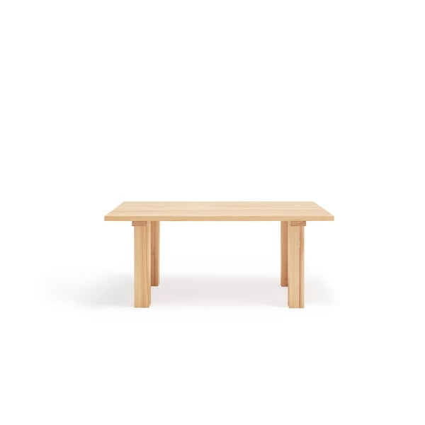 Stół z blatem z drewna sosnowego 100x180 cm Banda – Teulat-image-1