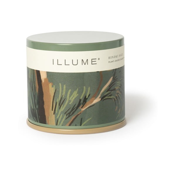 Zapachowa świeca czas palenia 50 h Hinoki Sage – ILLUME x Bloomingville