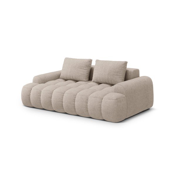 Jasnobrązowa sofa 200 cm Linz – Cosmopolitan Design-image-2