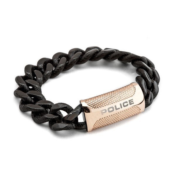 Stalowa bransoletka męska Police