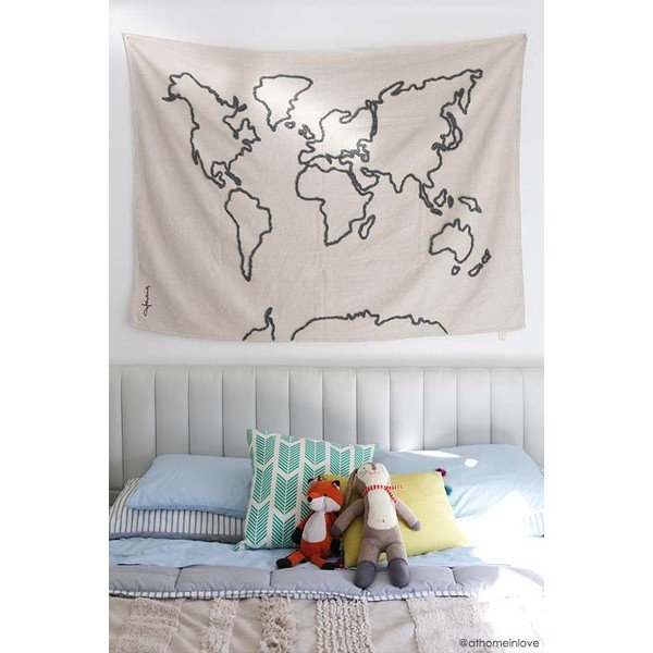 Mapa ścienna 160x120 cm Canvas Map – Lorena Canals-image-2