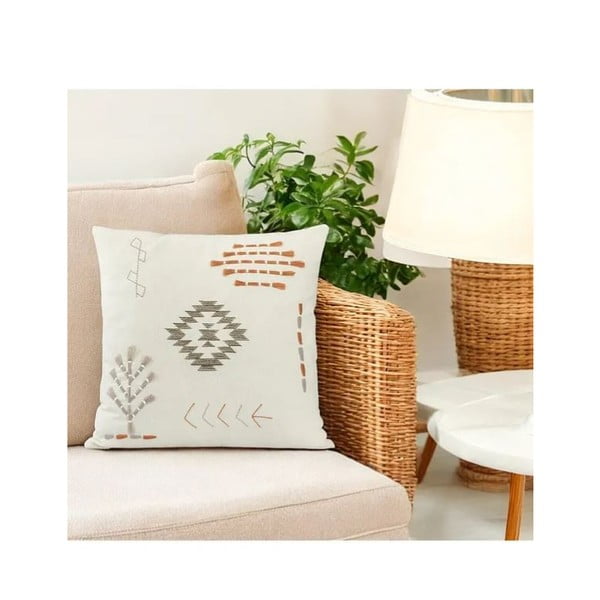 Poszewka na poduszkę z mieszanki bawełny 45x45 cm – Mila Home-image-2