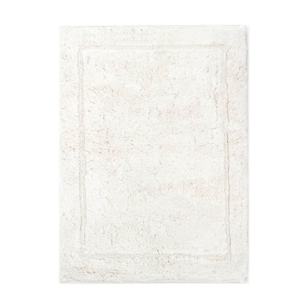 Kremowy bawełniany dywanik łazienkowy Phil, 70x110 cm