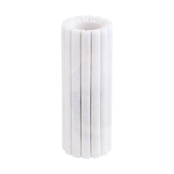 Biały marmurowy wazon (wysokość 20 cm) Savio – Premier Housewares