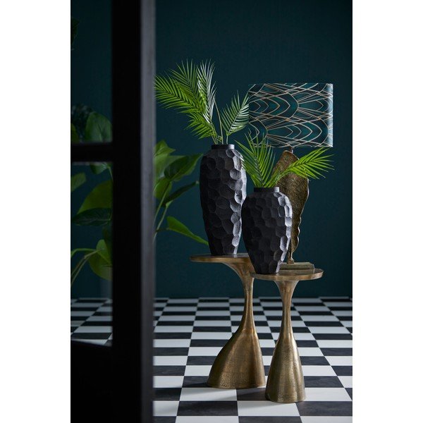 Metalowy okrągły stolik 33x40 cm Macau – Light & Living-image-2