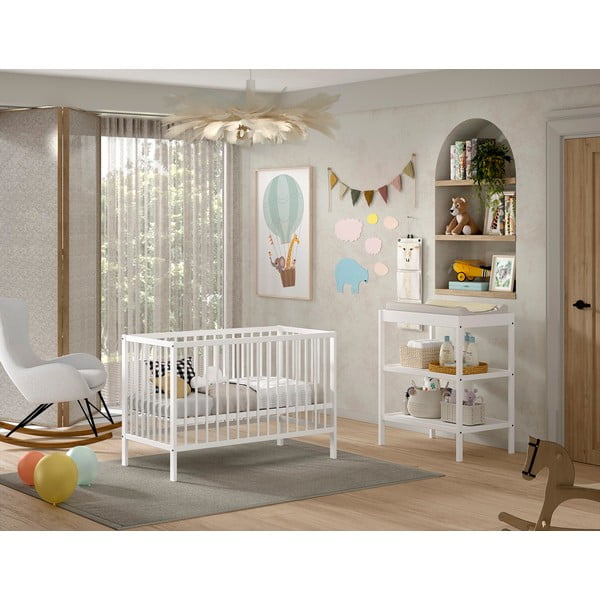 Zestaw mebli dla dzieci z litego drewna bukowego 2 szt. Dino – Vipack-image-1