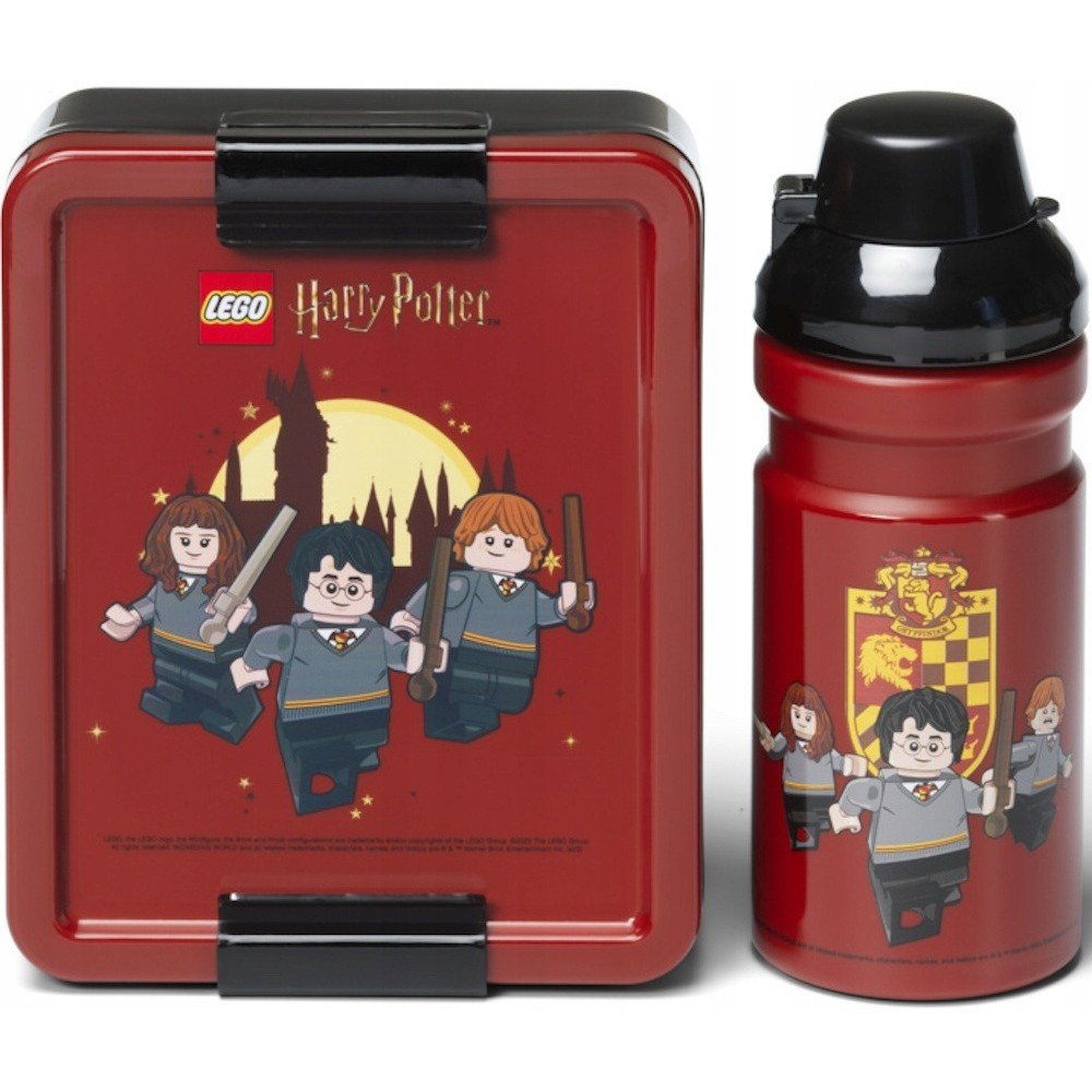 Pojemnik śniadaniowy dla dzieci z butelką Harry Potter – LEGO®
