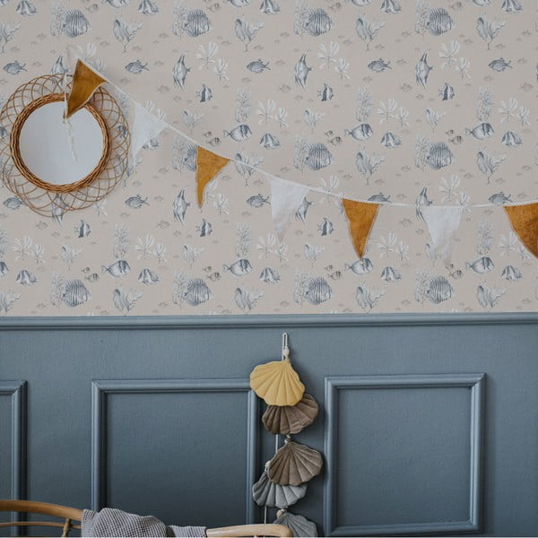 Tapeta dziecięca 50x280 cm Fish – Dekornik-image-1