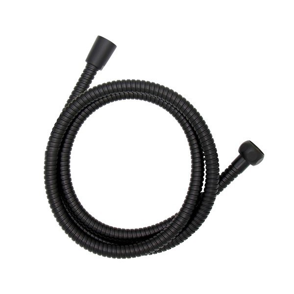 Czarna wąż prysznicowy Wenko-image-1