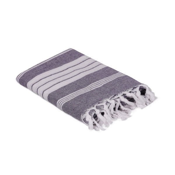 Fiolatowy ręcznik, 170x90 cm