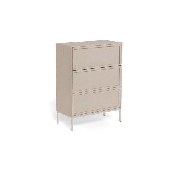Szara komoda z melaminy 80x110x40 cm Palmdale – Actona
