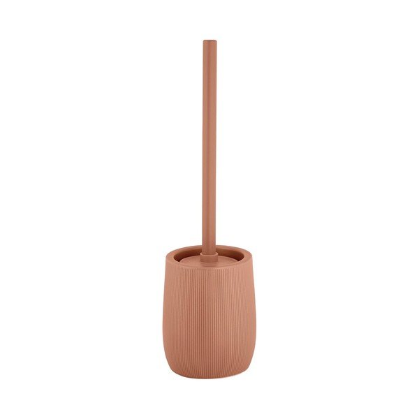Brązowa szczotka do WC ceramiczna Fablo – Wenko