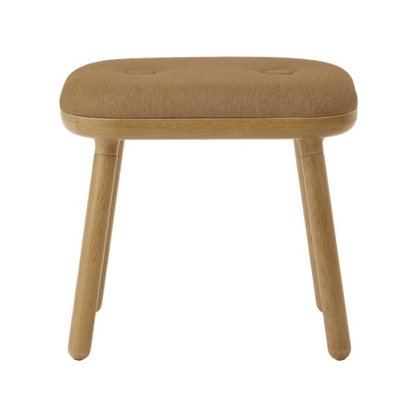 Jasnobrązowo-naturalny stołek w naturalnym Paff Tall – UMAGE-image-2