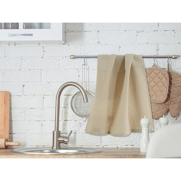 Bawełniane ścierki zestaw 3 szt. 40x60 cm Wafle – B.E.S.-image-1