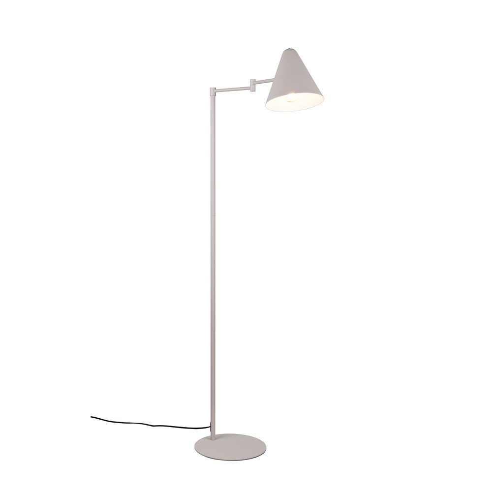 Lampa stojąca z elastyczną konstrukcją w kolorze kości słoniowej (wysokość 126,5 cm) Cosima – Trio (zdjęcie 7)