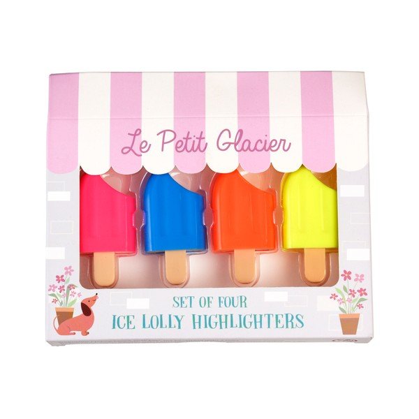 Zestaw 4 flamastrów Rex London Ice Lolly-image-4
