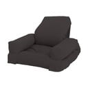 Dziecięcy fotel rozkładany Karup Design Mini Hippo Dark Grey