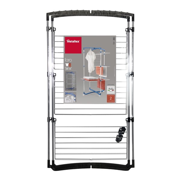Wieszak z półkami na ubrania Metaltex-image-4