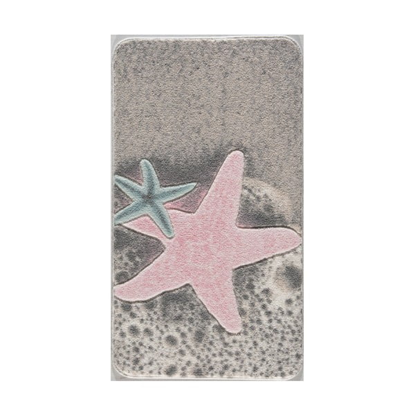 Dywanik łazienkowy z motywem rozgwiazdy Confetti Bathmats Miami, 50x57 cm