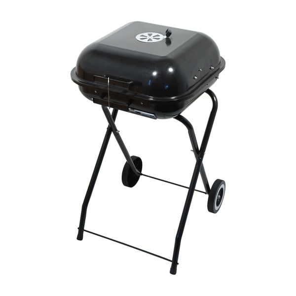 Prostokątny grill na węgiel drzewny Cattar Trapani, 43x40 cm-image-4