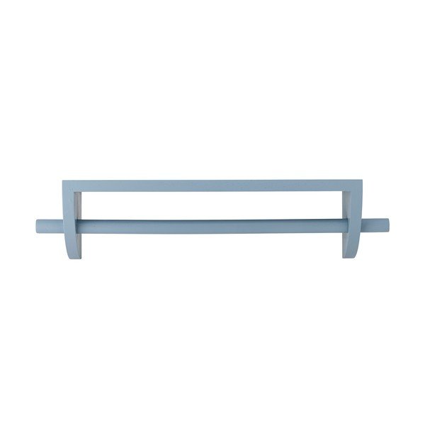 Niebieska półka dziecięca z litego drewna paulowni 60 cm Mingus – Bloomingville Mini