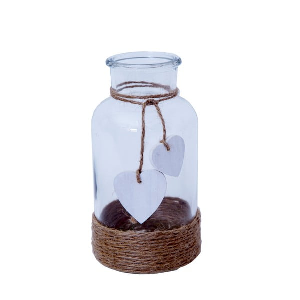 Butelka szklana Bolzonella z serduszkami