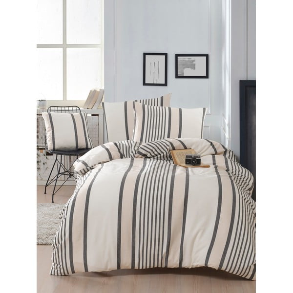 Beżowa pościel jednoosobowa 140x200 cm Astana – Mijolnir