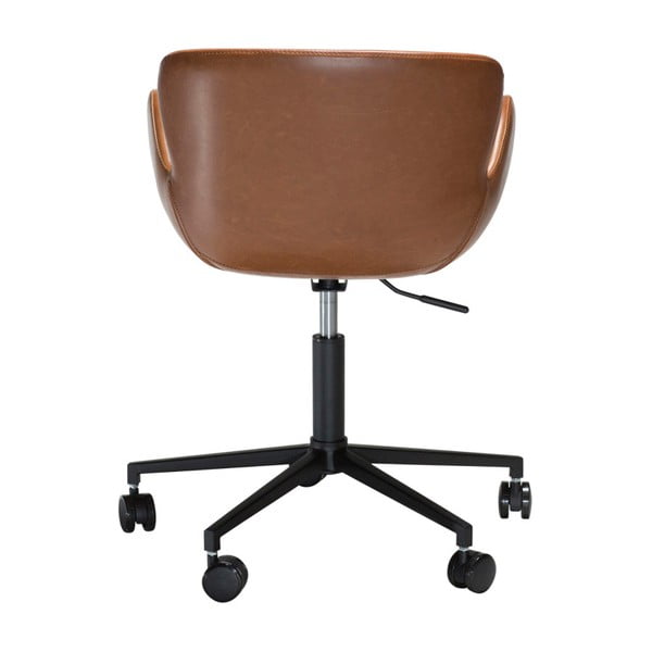 Jasnobrązowe krzesło biurowe DAN-FORM Denmark Gaia-image-4