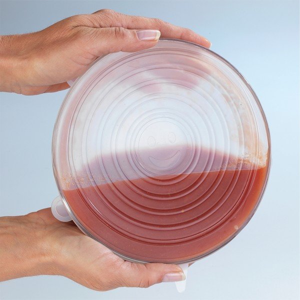 Silikonowe uniwersalne osłonki na żywność zestaw – Maximex-image-2