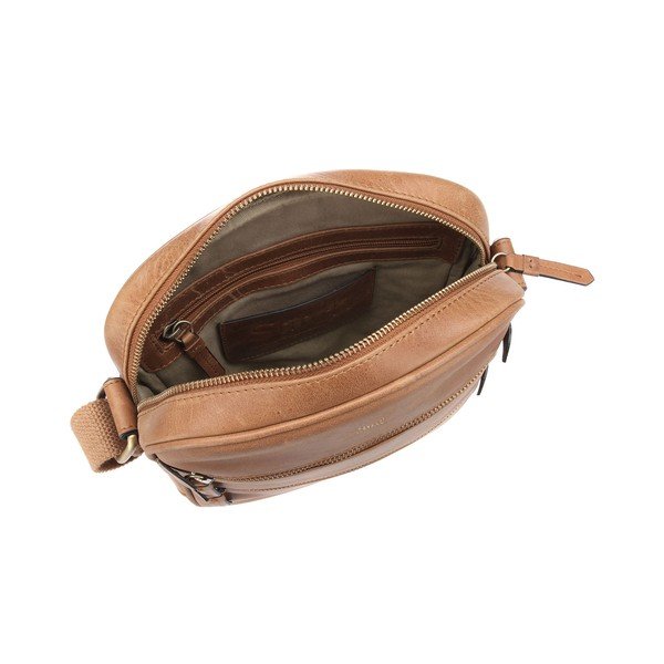 Torba skórzana unisex Grange Vintage Butterscotch-image-4