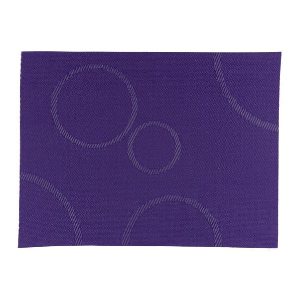 Mata stołowa Dark Purple Circle, 40x30 cm