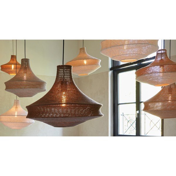 Kremowy abażur ø 50 cm Viggo – Light & Living-image-2