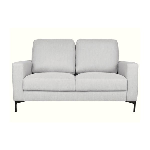 Jasnoszara sofa 2-osobowa Cosmopolitan design Atlanta