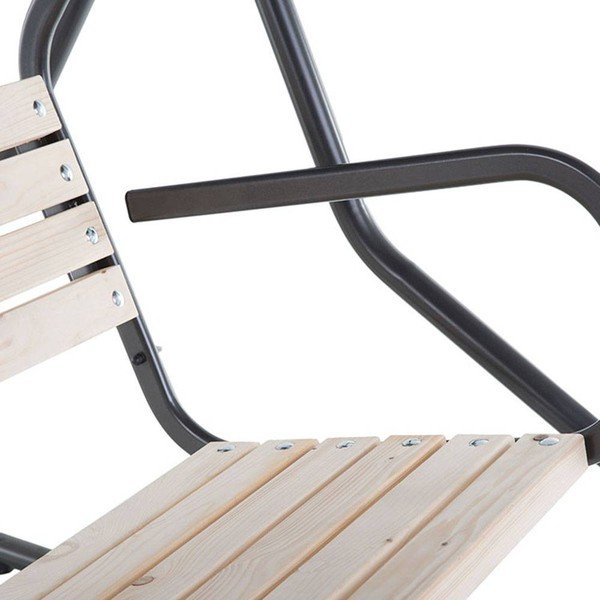 Metalowa huśtawka ogrodowa Toledo – Dajar-image-2