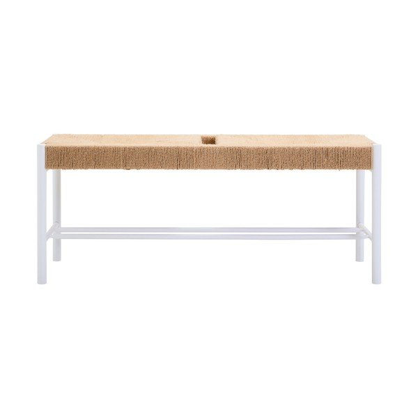 Drewniana ławka w naturalnym kolorze Bandar – Premier Housewares-image-2