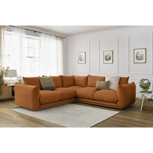 Pomarańczowy narożnik Ernest – Bobochic Paris-image-1