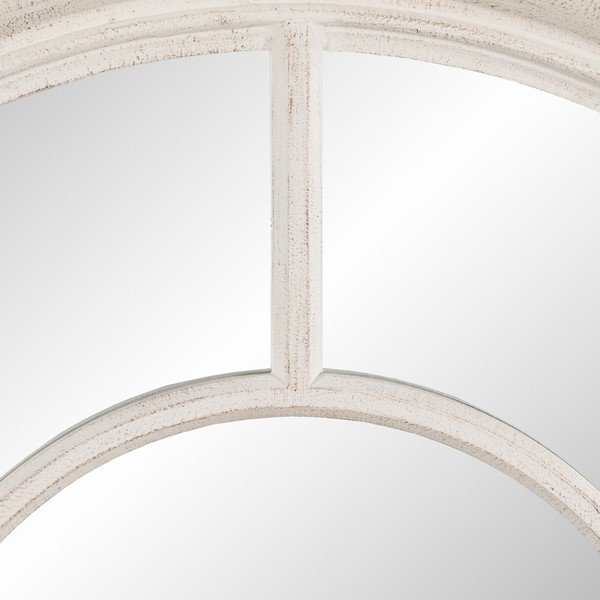 Lustro ścienne z drewnianą ramą ø 79 cm Paula – Ixia-image-1