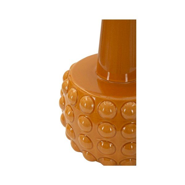 Musztardowa/biała lampa stołowa ceramiczna z tekstylnym kloszem (wysokość 51,5 cm) Gress – Mauro Ferretti-image-4